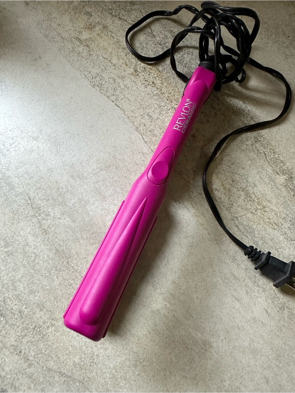 Revlon Hot Pink Ceramic Hair Straightener